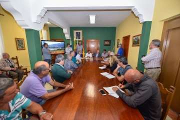 Plantación de 4.400 almendreros, nogales, higueras y olivos en Valsequillo (Foto TA)